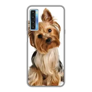 Чехол (ТПУ) Милые собачки для TCL 20L (Собака Терьер)