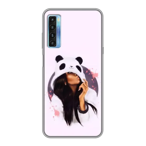 Чехол с рисунком «В пижаме» для TCL 20L