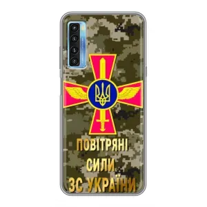 Чехлы на военную тематику для TCL 20L (ВС ЗСУ)