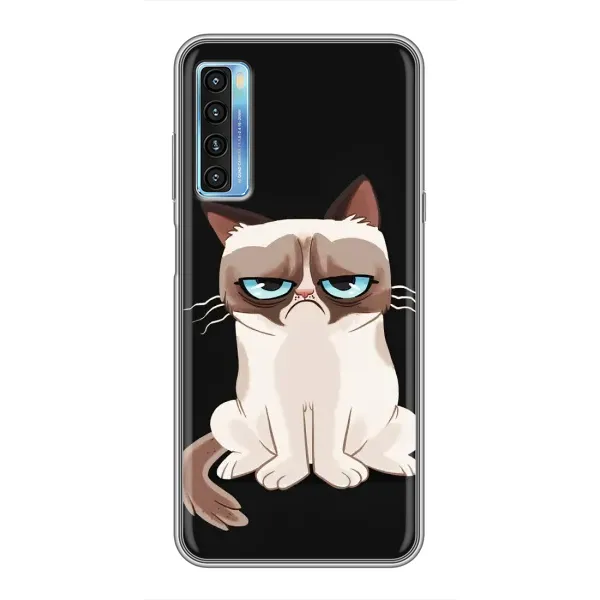 Чехол с рисунком «Взгляд кота» для TCL 20L