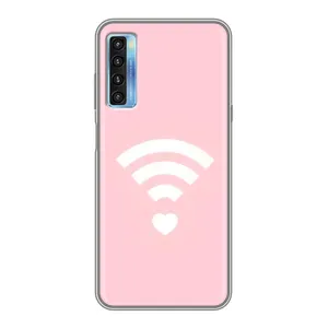 Силиконовые Чехлы Любимому человеку для TCL 20L (WiFi Love)
