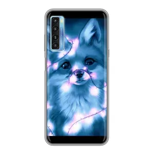 Чехол с Лисичкой для TCL 20L (Яркая Лиса)