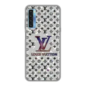 Чохол Стиль Louis Vuitton на TCL 20L (Яскравий LV)