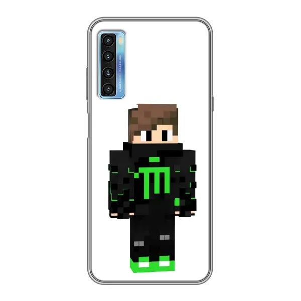 Чехол с рисунком «Зеленый мальчик» для TCL 20L Чехол с рисунком «Зеленый мальчик» для TCL 20L