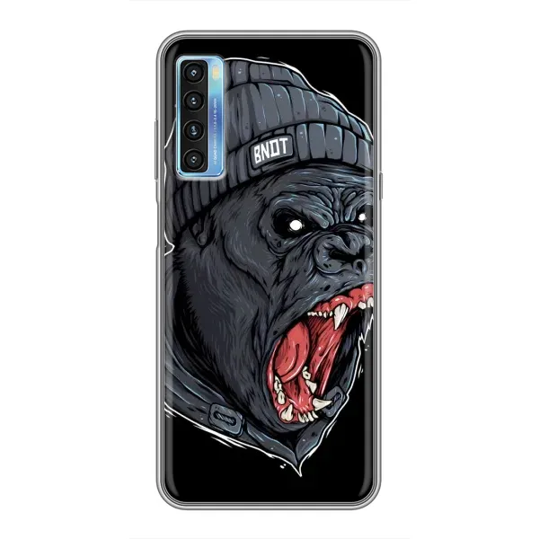 Чехол с рисунком «Злая Обезьяна» для TCL 20L