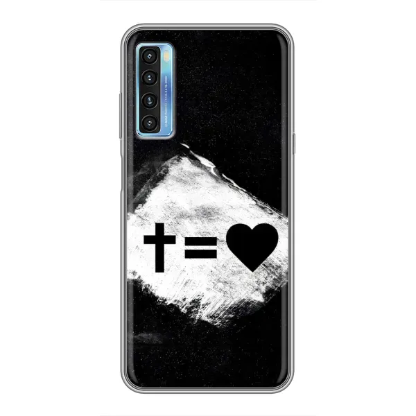 Чехол с рисунком «Значки 2» для TCL 20L Чехол с рисунком «Значки 2» для TCL 20L