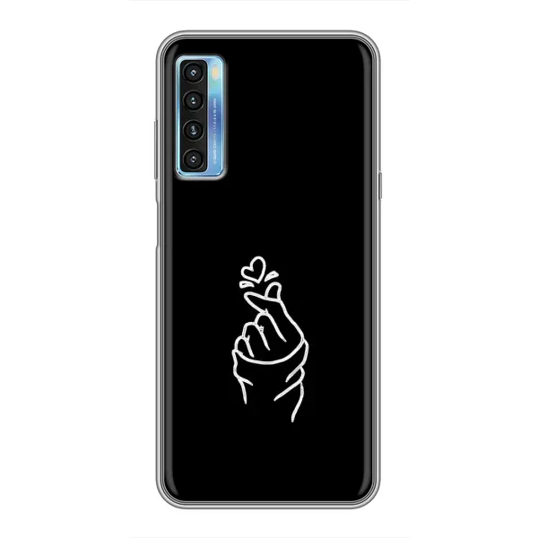 Чехол с рисунком «Знак Сердечка» для TCL 20L