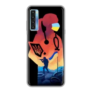 ЗСУ Чехлы (TPU) для TCL 20L (ЗСУ Врач)