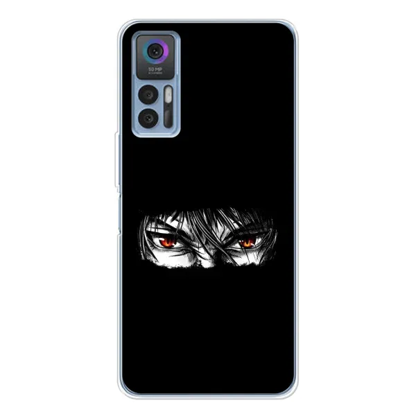 Чехол с рисунком «Аниме глаза» для TCL 30 Plus Чехол с рисунком «Аниме глаза» для TCL 30 Plus