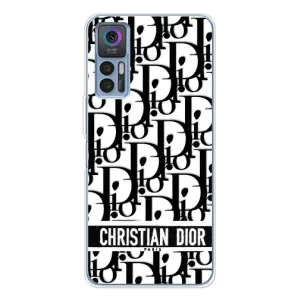Чехол (Dior, Prada, YSL, Chanel) для TCL 30 Plus (Christian Dior)