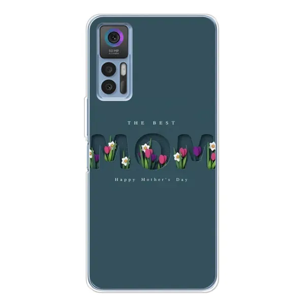 Чехол с рисунком «Ко дню мамы» для TCL 30 Plus Чехол с рисунком «Ко дню мамы» для TCL 30 Plus