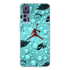 Силиконовый Чехол Nike Air Jordan на 30 Плюс (Джордан Найк)