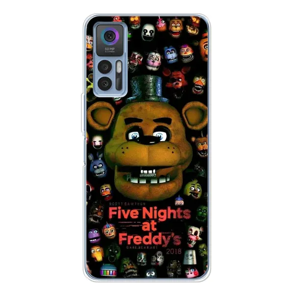 Чехол с рисунком «Freddy» для TCL 30 Plus