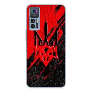 Чехол Укр Символика для TCL 30 Plus (Герб Украины)