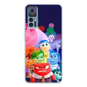 Чехол Головоломка для TCL 30 Plus - (AlphaPrint) (Герои головоломки)