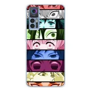 Силиконовые чехлы с глазами Anime для 30 Плюс (Глаза Хашира)