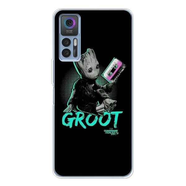 Чехол с рисунком «Groot» для TCL 30 Plus Чехол с рисунком «Groot» для TCL 30 Plus