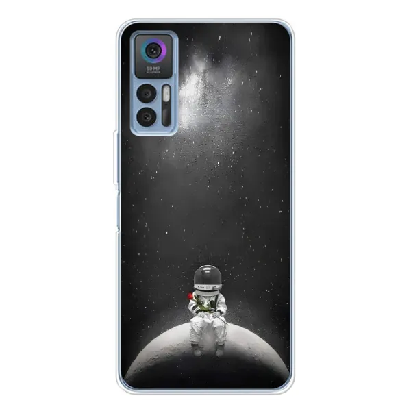 Чехол с рисунком «Космонавт романтик» для TCL 30 Plus Чехол с рисунком «Космонавт романтик» для TCL 30 Plus