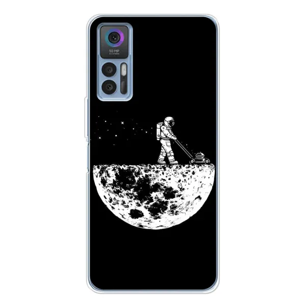 Чехол с рисунком «Космонавт» для TCL 30 Plus Чехол с рисунком «Космонавт» для TCL 30 Plus