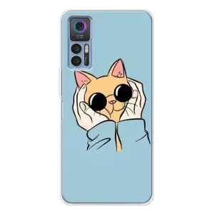 Бампер з зображенням Котиків для 30 Плюс (КОТИК в окулярах)