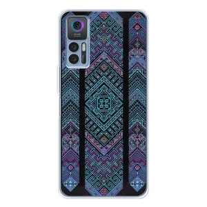 Силиконовый Чехол на TCL 30 Plus (Крутой орнамент)