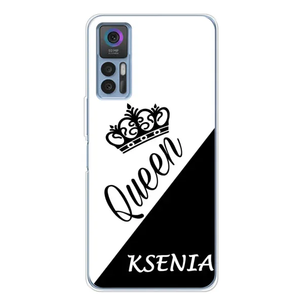 Чехол с рисунком «KSENIA» для TCL 30 Plus Чехол с рисунком «KSENIA» для TCL 30 Plus