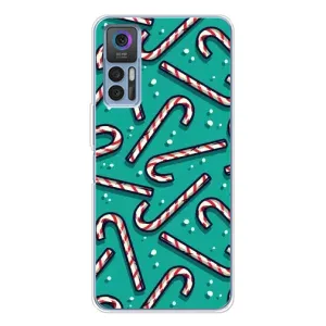 Силиконовый бампер на рождество для TCL 30 Plus
