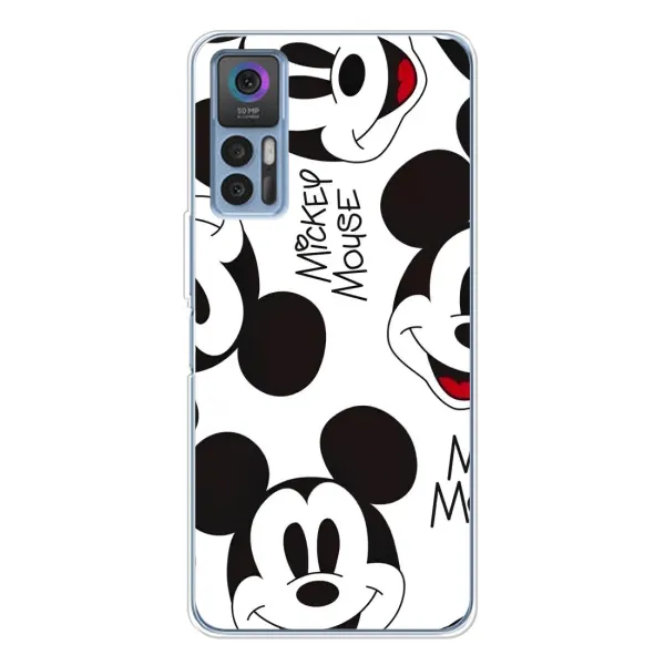 Чехол с рисунком «Мордочка Маус» для TCL 30 Plus Чехол с рисунком «Мордочка Маус» для TCL 30 Plus