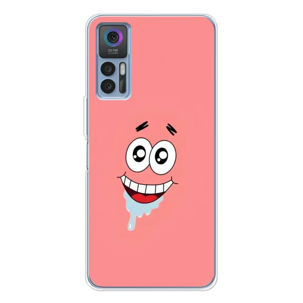 Чохол з малюнком «Мордочка Патріка» для TCL 30 Plus Чохол з малюнком «Мордочка Патріка» для TCL 30 Plus