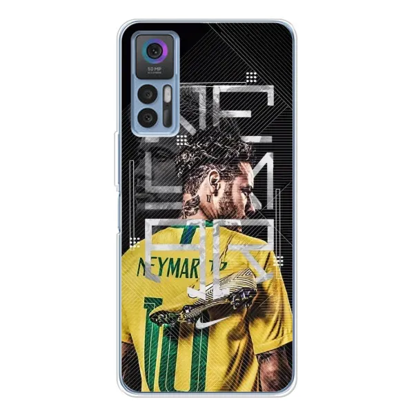 Чехол с рисунком «Neymar 10» для TCL 30 Plus Чехол с рисунком «Neymar 10» для TCL 30 Plus