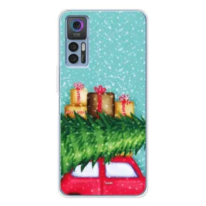Чехол Новогодняя Елка на TCL 30 Plus (Новогодние подарки)