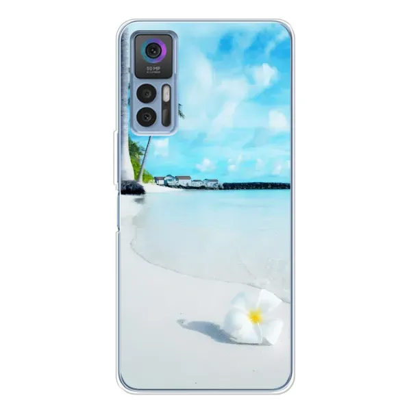 Чехол с рисунком «Пляж» для TCL 30 Plus Чехол с рисунком «Пляж» для TCL 30 Plus