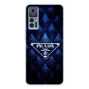 Чехол (Dior, Prada, YSL, Chanel) для TCL 30 Plus (Прада)
