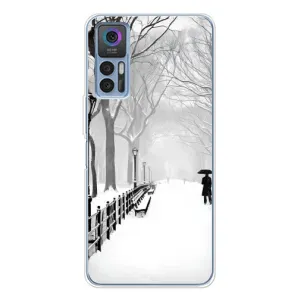 Чехлы на Новый Год TCL 30 Plus (Снегом замело)