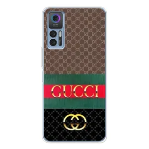 Чехлы Бренд GUCCI для TCL 30 Plus (Стиль GUCCI)