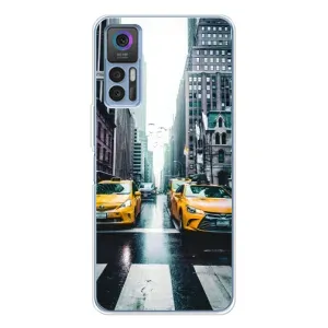 Силиконовый бампер (Работники) на TCL 30 Plus (Такси)