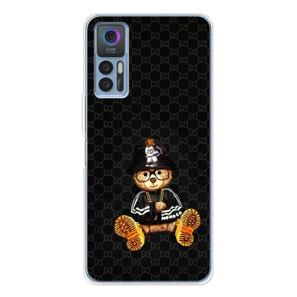 Чехол с рисунком «Тедди Гуччи» для TCL 30 Plus