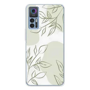 Чехол цветочный дизайн для TCL 30 Plus