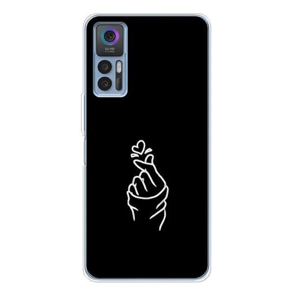 Чехол с рисунком «Знак Сердечка» для TCL 30 Plus Чехол с рисунком «Знак Сердечка» для TCL 30 Plus