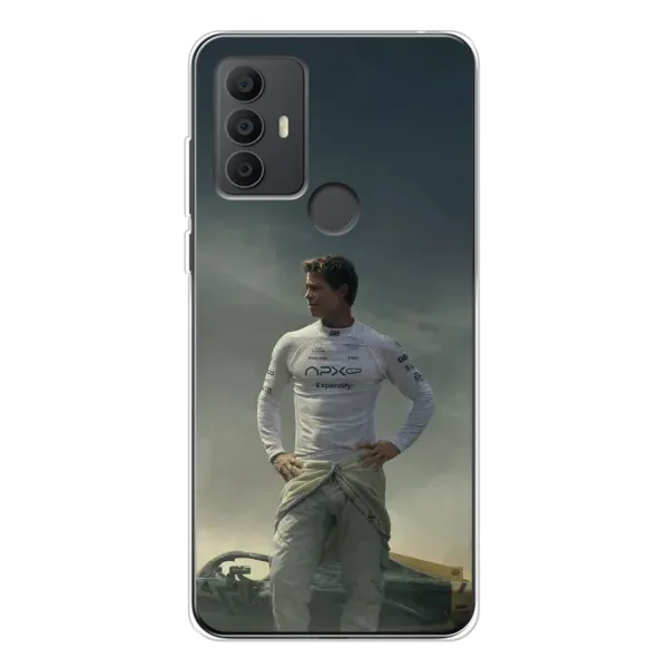 Чехол с рисунком «Бред Питт» для TCL 30 SE Чехол с рисунком «Бред Питт» для TCL 30 SE