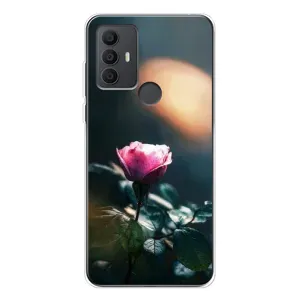 Чехлы с принтом Розочки для TCL 30 SE (Цветок ночной)