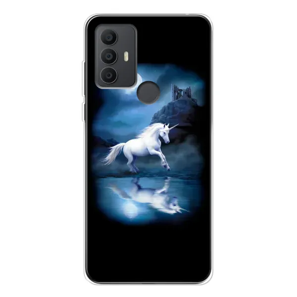 Чехол с рисунком «Единорог» для TCL 30 SE Чехол с рисунком «Единорог» для TCL 30 SE