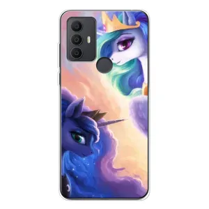 Чохол Unicorn на TCL 30 SE (Єдиноріжки на хамарках)