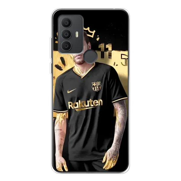 Чехол с рисунком «Gold Neymar» для TCL 30 SE