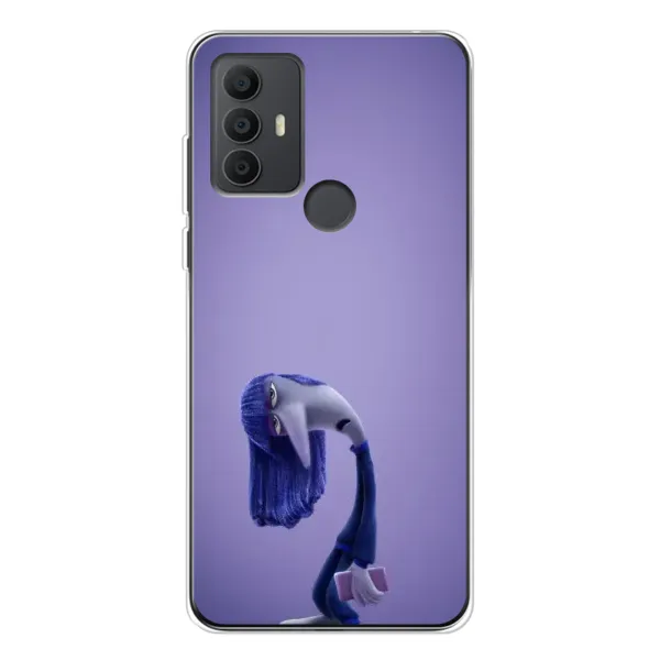 Чехол с рисунком «Хандра» для TCL 30 SE