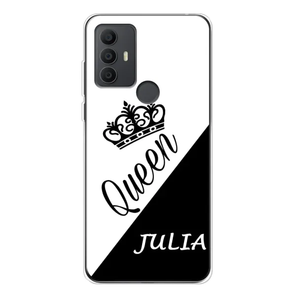 Чехол с рисунком «JULIA» для TCL 30 SE Чехол с рисунком «JULIA» для TCL 30 SE