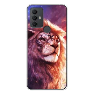 Чохол з картинкою на TCL 30 SE (Кольоровий ЛЕВ)