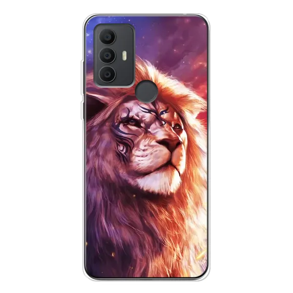 Чехол с рисунком «Красочный ЛЕВ» для TCL 30 SE Чехол с рисунком «Красочный ЛЕВ» для TCL 30 SE