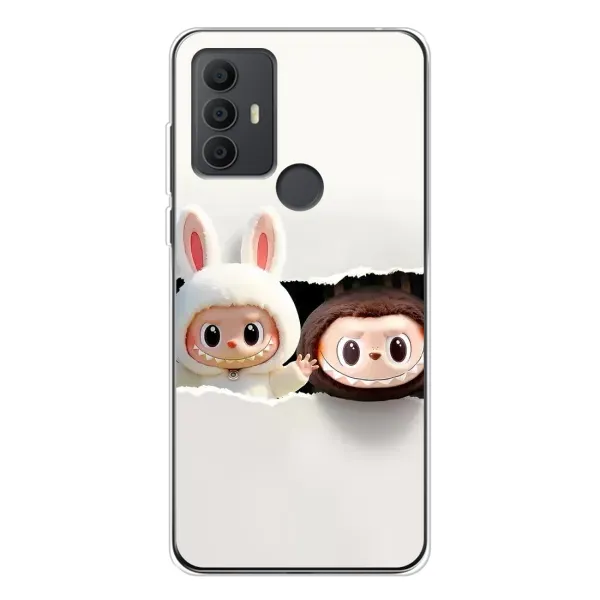 Чехол с рисунком «Фигурки Labubu» для TCL 30 SE Чехол с рисунком «Фигурки Labubu» для TCL 30 SE