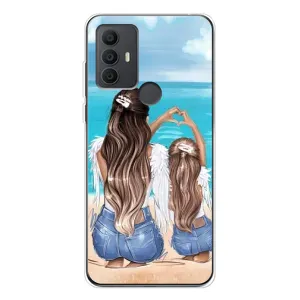 Чехлы для МАМЫ на TCL 30 SE (Мама и дочь)